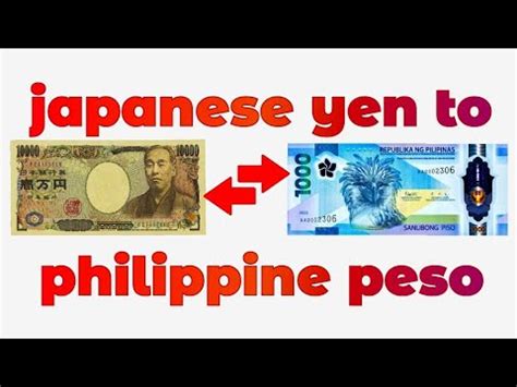 4k yen to peso|Convert from Japanese Yen (JPY) to Philippine Peso (PHP).